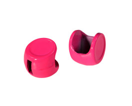 Metadur Basic Streamer Heads, Small, Fluo Pink